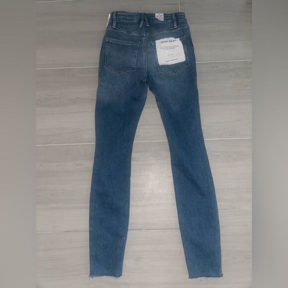 Good American Good Waist high rise Skinny Jeans Size 25 - Picture 6 of 11